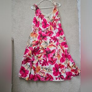 Sigrid Olsen size 12 floral dress